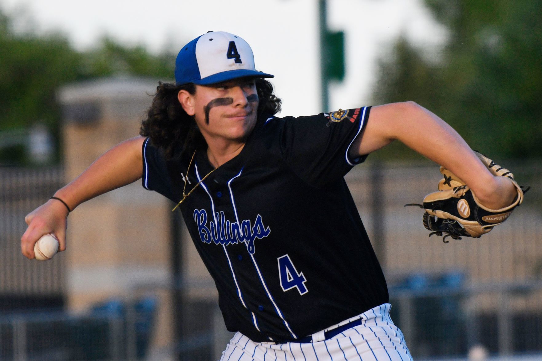 The Billings Royals face the Bozeman Bucks during day 3 of the Legion State AA Tournament